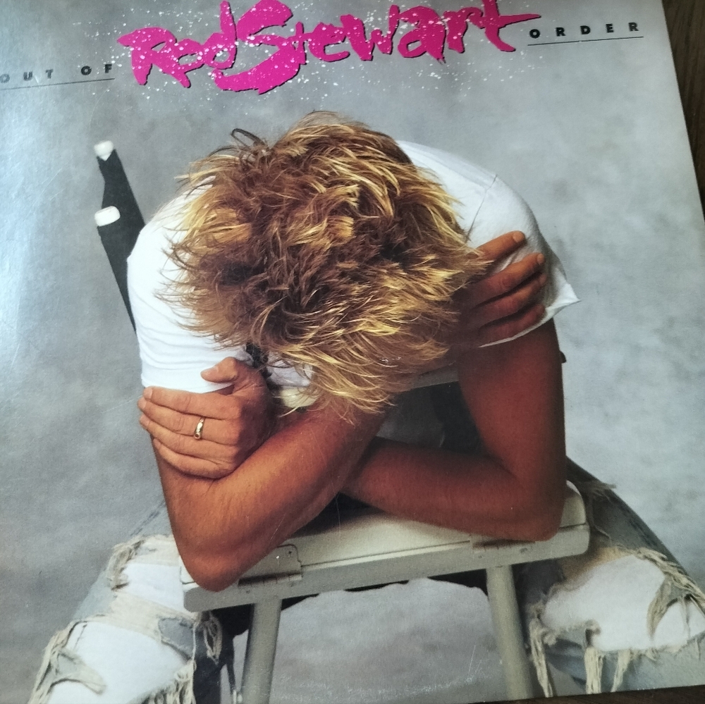 Rod Stewart out of order vintage LP